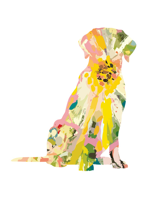 Painted Pup: Labrador