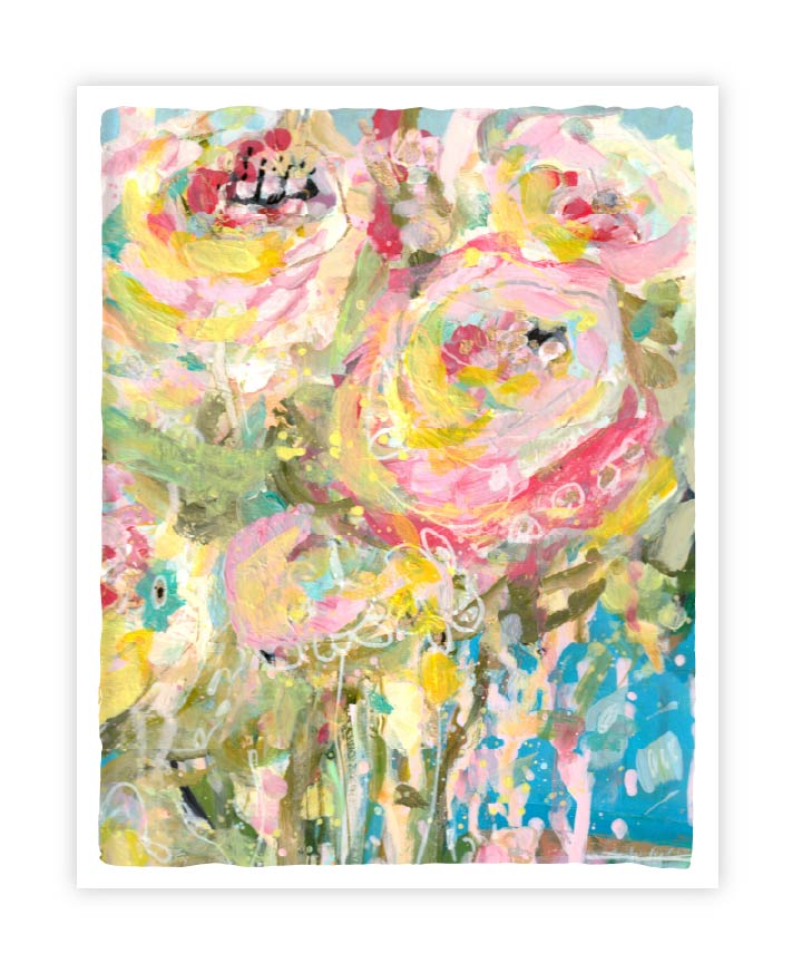 Spring Fling, (unframed)