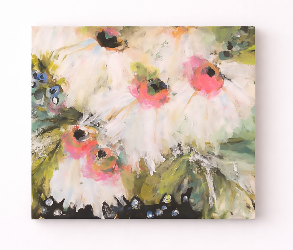 Daisy Days, Canvas reproduction, 11x14