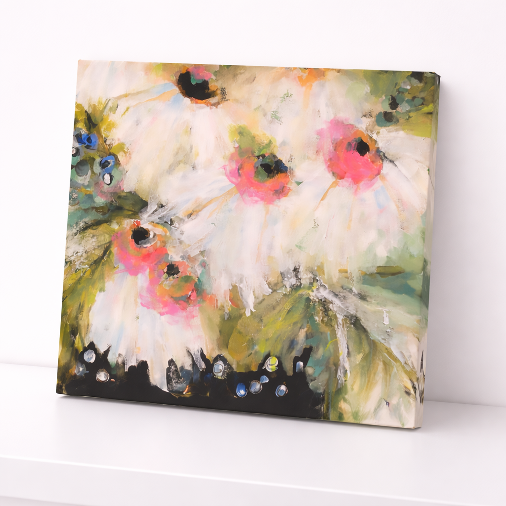 Daisy Days, Canvas reproduction, 11x14