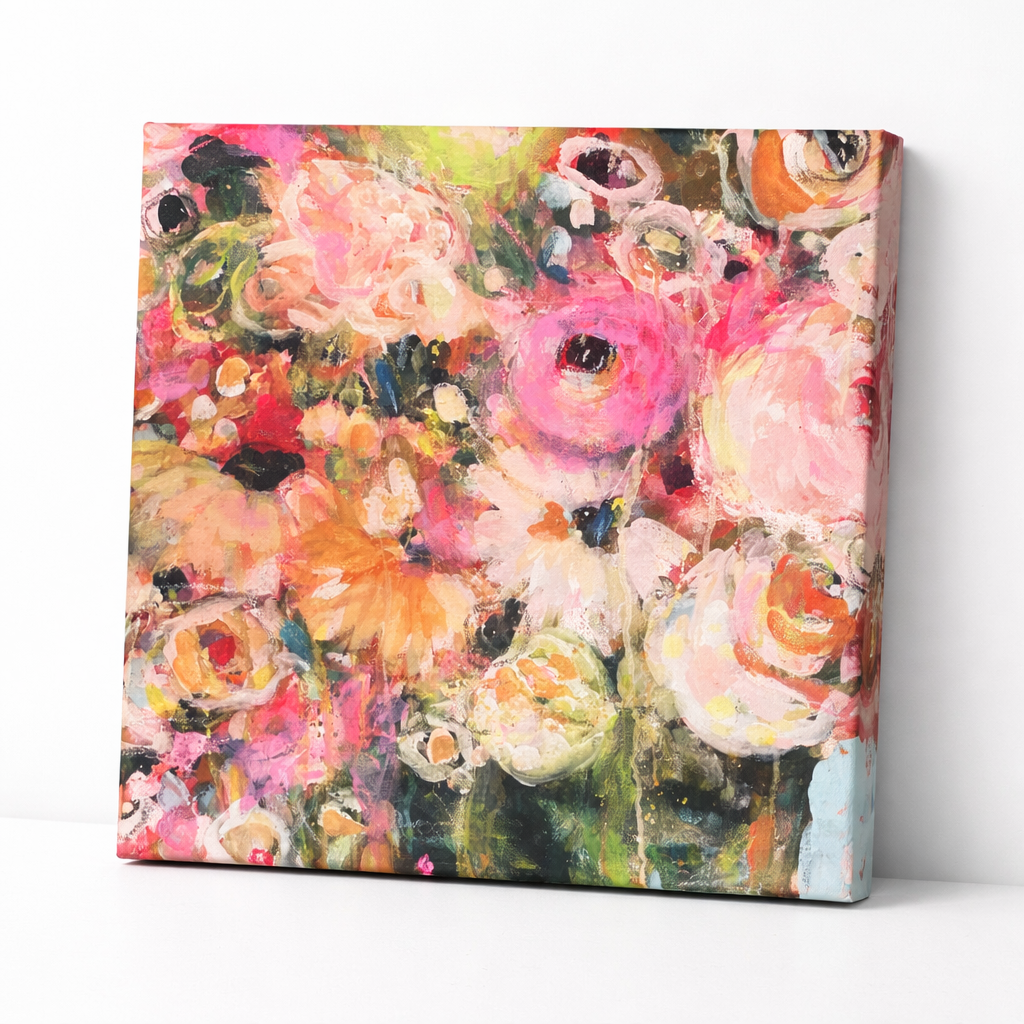 Delicious, Canvas reproduction, 12x12