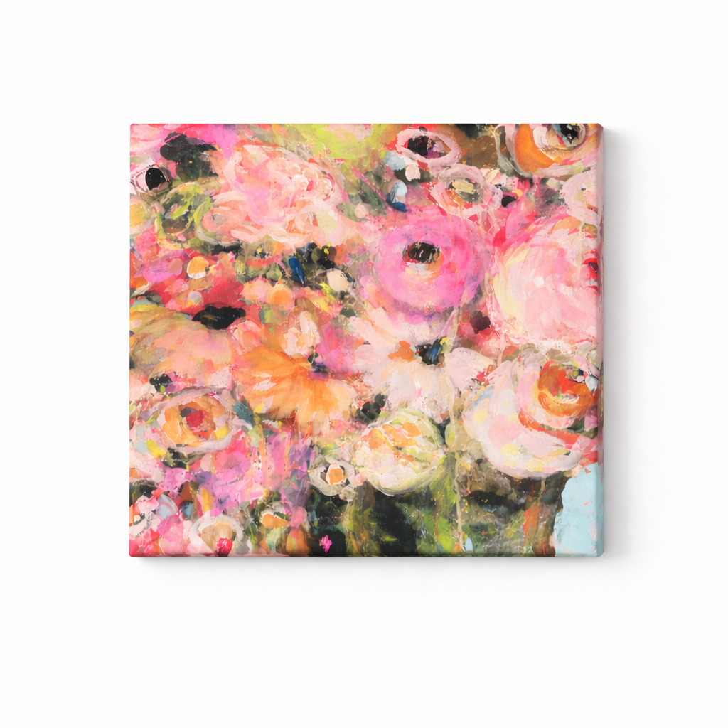 Delicious, Canvas reproduction, 12x12