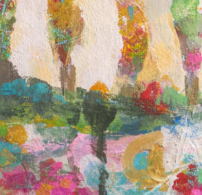 Well Dressed, 12x12 (framed)